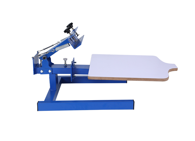 1 color 1 station screen printing machine 1 color tshirt printing machine