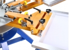 Manual Screen Printer - NS606-ESU 6 station 6 color manual screen printer 6 color tshirt screen printer