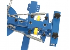 Manual Screen Printer - table top printing machine 4 color 1 station rotary silk screen printing machine