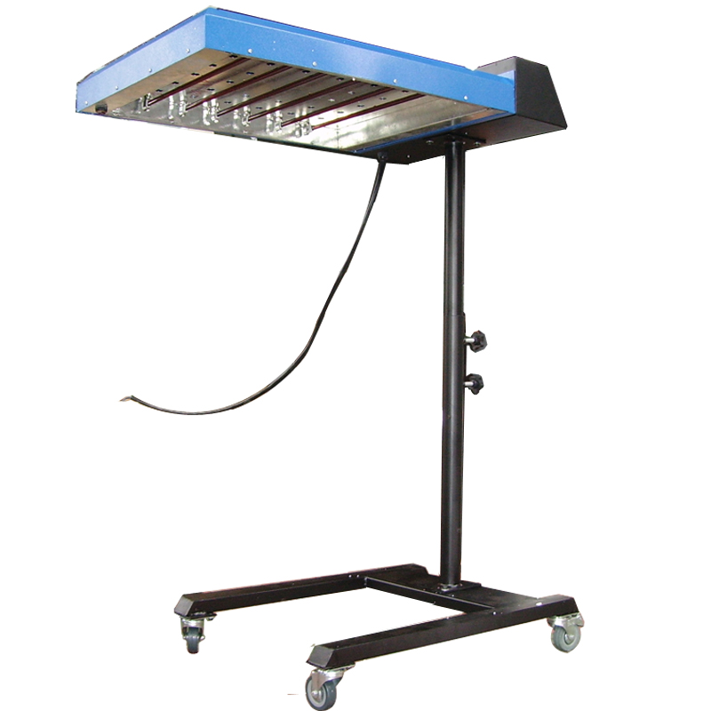 6 color 6 station screen printing equipment full set with flash dryer tunnel dryer exposure machine