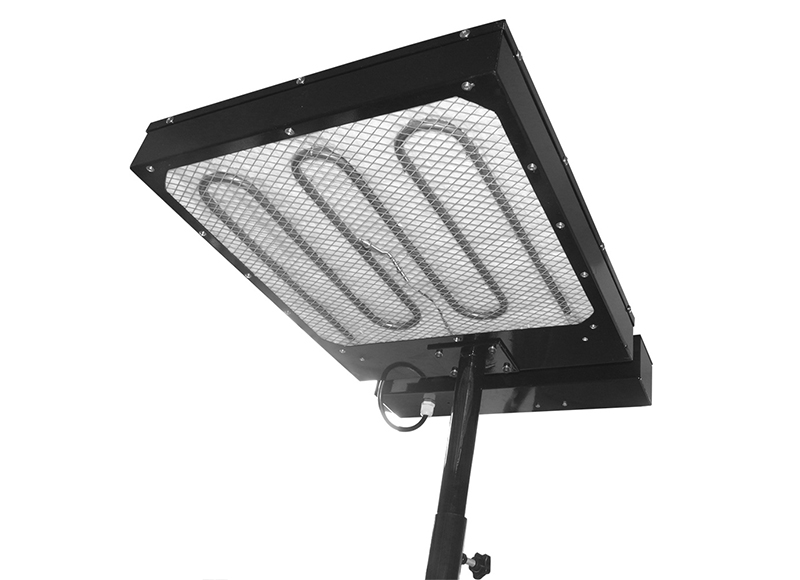 110V/220V flash dryer screen print with Adjustable height floor stand stainless steel for screen printing t shirt clothe