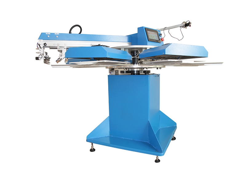  2 color 8 station automatic silk screen printing machin t shirt printing machine